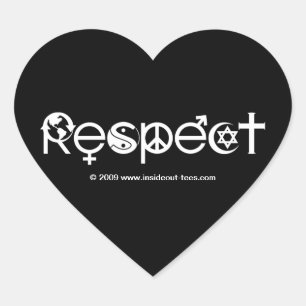 Respecteer Moeder Aarde - Recycle Red de Planeet Hart Sticker