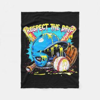 Respecteer The Drip Boys Verkopen T Helm Hondenhan Fleece Deken