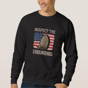 Respecteer The Groundhog Day Woodchuck 2 Met Trui