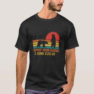 Respecteer uw ouderlingen Beren Shirt voor Man en 