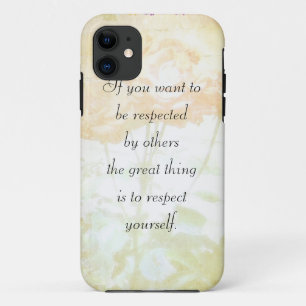 Respecteer uzelf (Dostoyevsky Quote) Iphone 5 Hoes