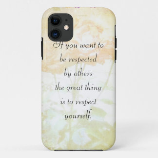 Respecteer uzelf (Dostoyevsky Quote) Iphone 5 Hoes