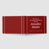 Respecteerbaar en elementair Memorial Guest Book Gastenboek (Volledig)