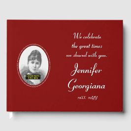 Respecteerbaar, gewoon begrafenisboek/Memorial Gue Gastenboek