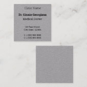 Respecteerbaar medisch professioneel Visitekaartje (Voorkant / Achterkant)