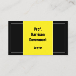 Respecteerbaar, menselijk en professioneel Visitek Visitekaartje