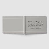 Respecteerbare en persoonlijke sympathiegids gastenboek (Volledig)