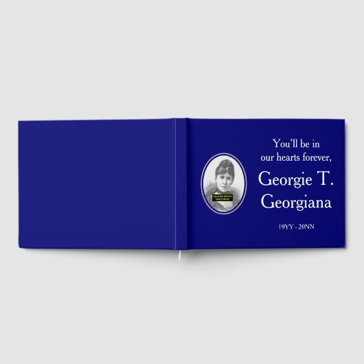 Respecteerbare, minimale herinneringsgids gastenboek (Volledig)