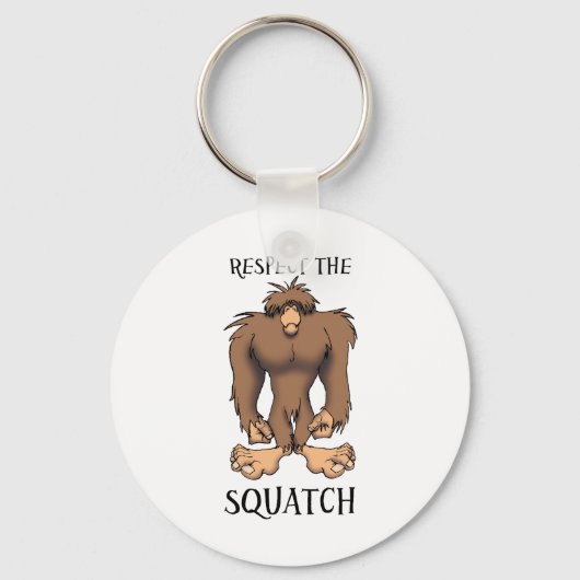 RESPECTEREN VAN DE SQUATCH SLEUTELHANGER (Voorkant)