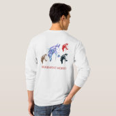 respendante paarden t-shirt (Achterkant volledig)