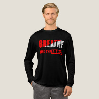 Respira y encuentra el equilibrio Camiseta Tri-Blend Shirt