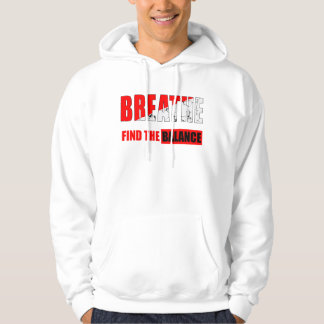 Respira y encuentra el equilibrio sudadera hoodie