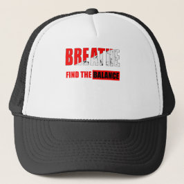 Respira y encuentra el equilibrio  trucker pet