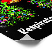 Respiratoir therapeut Istant Rt Care Kerst Therapi Poster (Hoek)