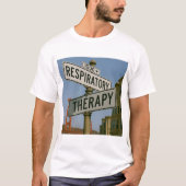 RESPIRATOIRE STRAATTEKENS T-SHIRT (Voorkant)