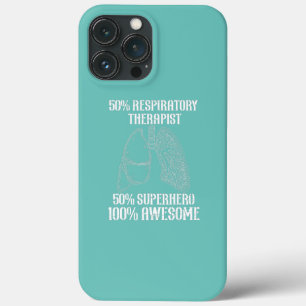 Respiratoire superheld Lungs Therapy RT Case-Mate iPhone Case