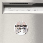 Respiratoire terrorist magneet (Insitu (Vaatwasser))