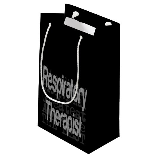 Respiratoire Therapie Extraordinaire Klein Cadeauzakje (Achterkant Gekanteld)
