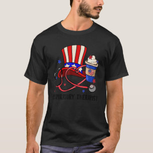 Respiratoire Therapie Usa Cup oom Sam Pet Stetho T-shirt