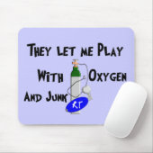 Respiratoire Therapist Funny Gifts Muismat (Met muis)