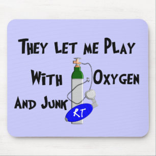 Respiratoire Therapist Funny Gifts Muismat