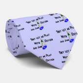 Respiratoire Therapist Funny Gifts Stropdas (Opgerold)