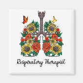 RESPIRATORIUMTHERAPIST MAGNEET (Voorkant)