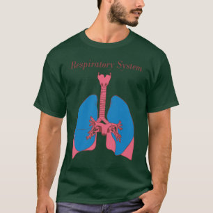 Respiratory system t-shirt