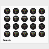 Respiratory Therapist Squad Ronde Sticker (Vel)