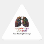 Respiratory Therapist  Sticker (Voorkant)