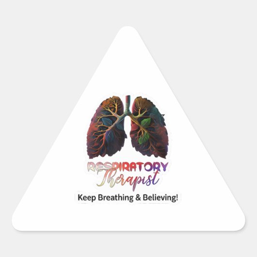 Respiratory Therapist  Sticker (Voorkant)