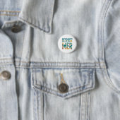Respirer la Mer Ronde Button 3,2 Cm (In situ)