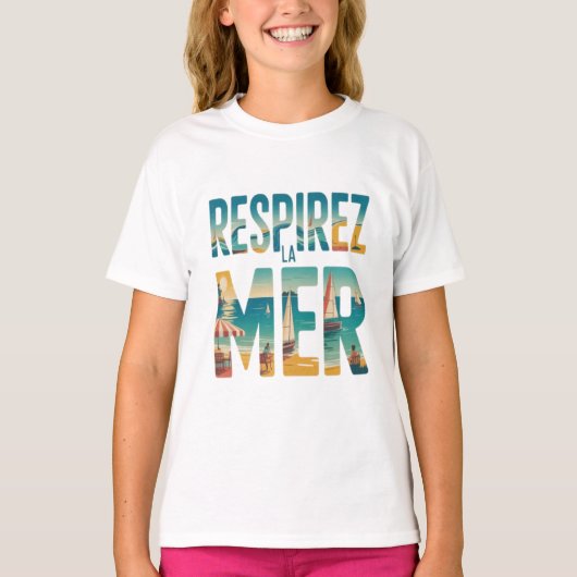 Respirer la Mer T-shirt (Voorkant)