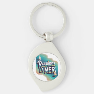 Respirey la mer sleutelhanger