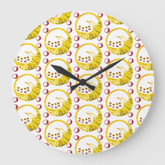 resplendende vogels grote klok (Voorkant)