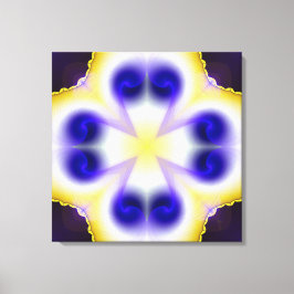 Resplendent Emergence Wrapped Canvas Print