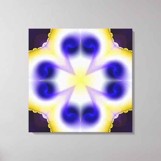 Resplendent Emergence Wrapped Canvas Print (Voorkant)