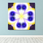Resplendent Emergence Wrapped Canvas Print (Insitu (Houten vloer))