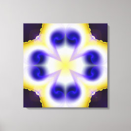 Resplendent Emergence Wrapped Canvas Print