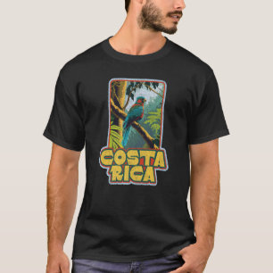 Resplendent Quetzal Vintage 80s Costa Rica Geslete T-shirt