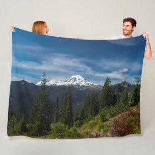 Resplendent Rainier Fleece Deken