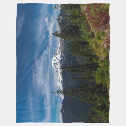 Resplendent Rainier Fleece Deken (Voorkant)