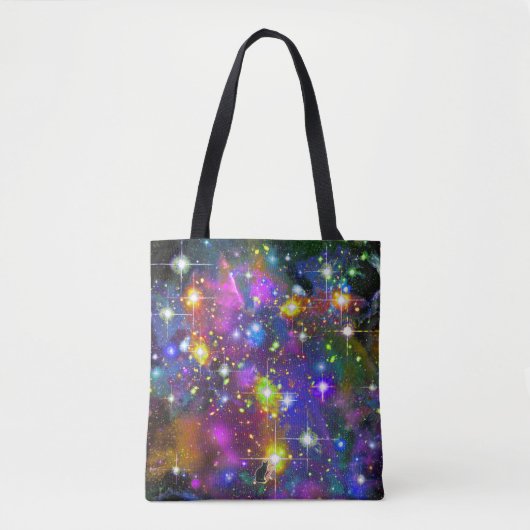 Resplendent Star Field Canvas tas (Voorkant)