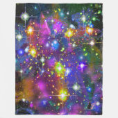 Resplendent Star Field Fleece Blanket (Voorkant)