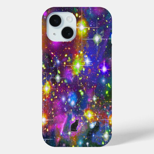 Resplendent Star Field Phone Case Case (Achterkant)
