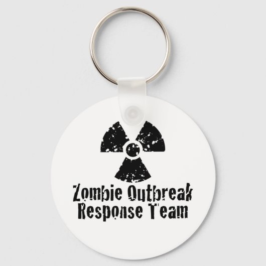 Respons Zombie-uitbraak Sleutelhanger (Voorkant)