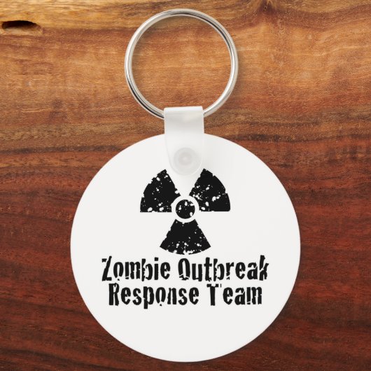 Respons Zombie-uitbraak Sleutelhanger (Voorkant)