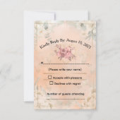 Response Card RSVP Kaartje (Voorkant)