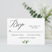 Response Card Wedding Bedankkaart (Staand voorkant)