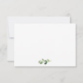 Response Card Wedding Bedankkaart (Achterkant)